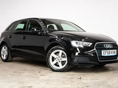 Used Audi A3 Business 116 HP (85 kW) 2018 Black Sedan
