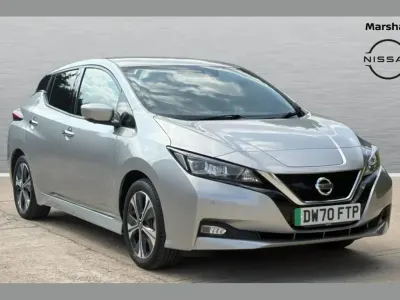Used Nissan Leaf Tekna 108 kW (147 HP) 2021 Silver Hatchback