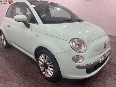 Used Fiat 500 Lounge 69 HP (50 kW) 2014 Green Hatchback