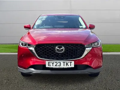 Begagnad Mazda CX-5 Exclusive-Line 165 HK (121 kW) 2023 Röd SUV