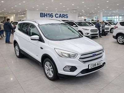Used Ford Kuga Zetec 150 HP (110 kW) 2018 White SUV