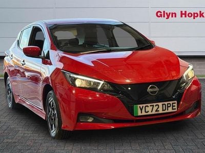 Used Nissan Leaf Acenta 110 kW (150 HP) 2022 Red Hatchback