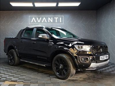 Black Used 2022 Ford Ranger Wildtrack Pickup | £23,000 (Fair price)