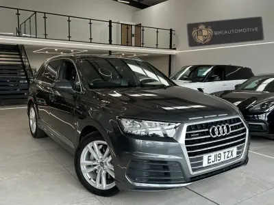 Used Audi Q7 S-Line 231 HP (169 kW) 2019 Grey SUV