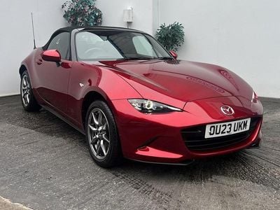 Used Mazda MX5 Exclusive-Line 132 HP (97 kW) 2023 Red Cabriolet