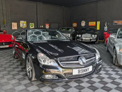 Used Mercedes SL500 2010 Black Cabriolet