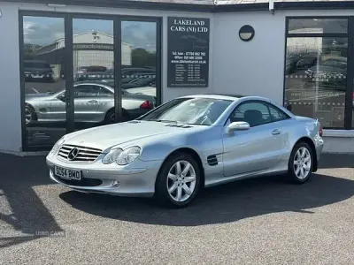 Used Mercedes SL350 2005 Silver Cabriolet