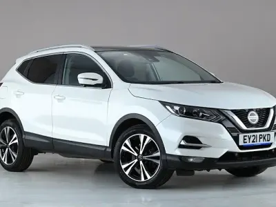 Second-hand Nissan Qashqai N-Connecta 158 CP (116 kW) 2021 Alb SUV