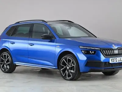 Used Skoda Kamiq Monte Carlo 110 HP (80 kW) 2023 Blue SUV