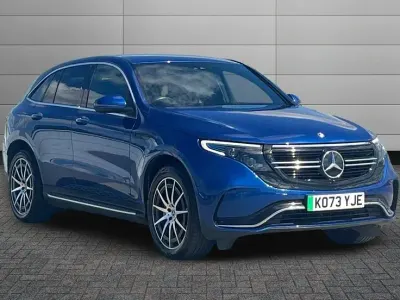 Used Mercedes EQC400 AMG line 295 kW (402 HP) 2024 Blue SUV