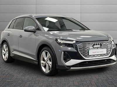 Usado Audi Q4 e-tron S-Line 219 kW (299 HP) 2023 Cinzento SUV