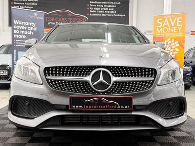 Used Mercedes A180 AMG line 109 HP (80 kW) 2018 Grey Hatchback