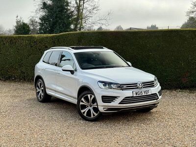 Used VW Touareg R-line 2015 White SUV