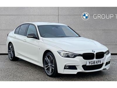 Alpine white Used 2018 BMW 320 M Sport Sedan | £16,895 (Good price)