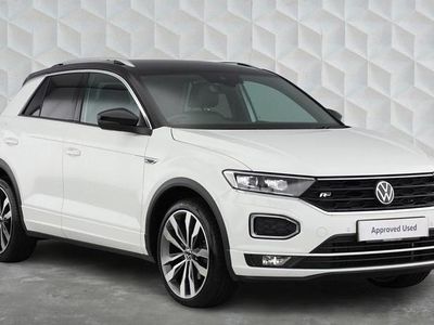 Used VW T-Roc R-line 190 HP (139 kW) 2021 White SUV