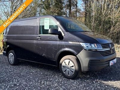 Used VW T6.1 Startline 110 HP (80 kW) 2022 Black Van