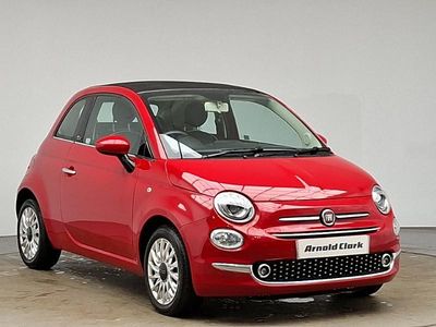 Used Fiat 500C Lounge 69 HP (50 kW) 2018 Red Cabriolet
