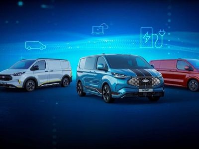 Ny Ford Transit Limited 100 kW (136 HK) 2026 Svart Van