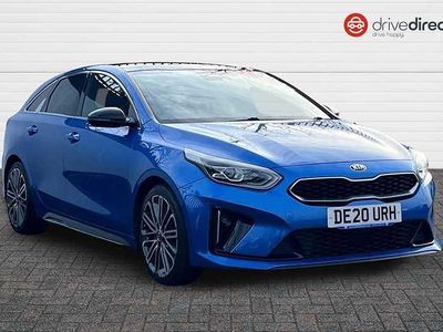 Used Kia ProCeed GT-Line S 138 HP (101 kW) 2020 Blue Estate