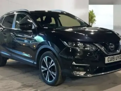 Used Nissan Qashqai N-Connecta 115 HP (84 kW) 2019 Black SUV