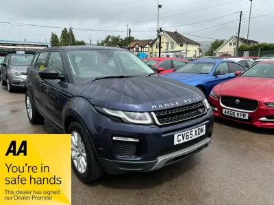 Used Land Rover Range Rover evoque SE 2015 Blue Estate