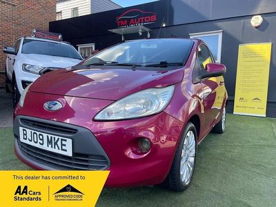 Used Ford Ka Zetec 69 HP (50 kW) 2009 Red Hatchback