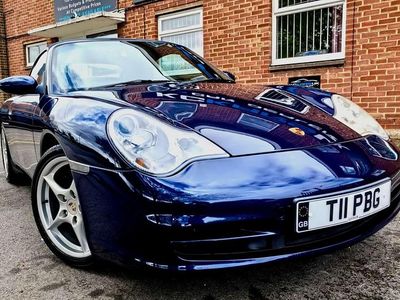 Used Porsche 911 Carrera Cabriolet 2002 Blue Cabriolet