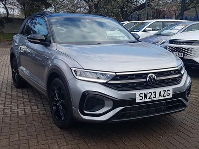Używany VW T-Roc R-line 150 KM (110 kW) 2023 Srebrny SUV