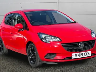 Used Vauxhall Corsa 75 HP (55 kW) 2019 Red Hatchback