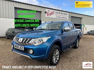 Blue Used 2015 Mitsubishi L200 Warrior Pickup | £12,995 (A bit pricey)