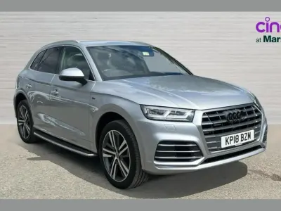 Second-hand Audi Q5 S-Line 252 CP (185 kW) 2018 Argintiu SUV