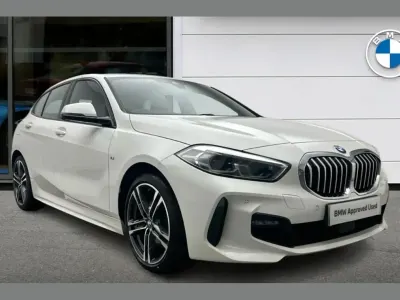 Used BMW 118 M Sport 134 HP (98 kW) 2023 White Hatchback