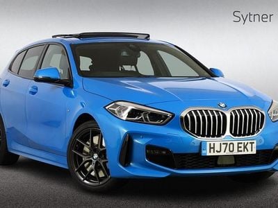 Used BMW 118 M Sport 138 HP (101 kW) 2020 Blue Hatchback