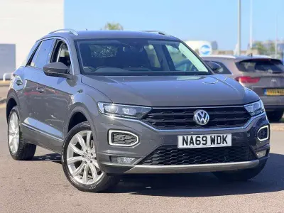 Used VW T-Roc SEL 150 HP (110 kW) 2019 Grey SUV