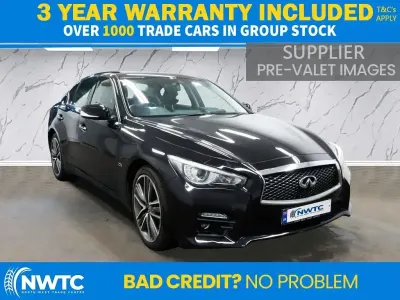 Used Infiniti Q50 Sport Tech 170 HP (125 kW) 2016 Black Sedan