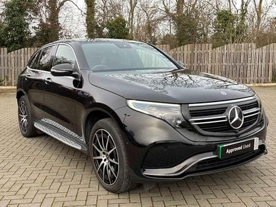 Used Mercedes EQC400 AMG line 300 kW (408 HP) 2023 Black SUV