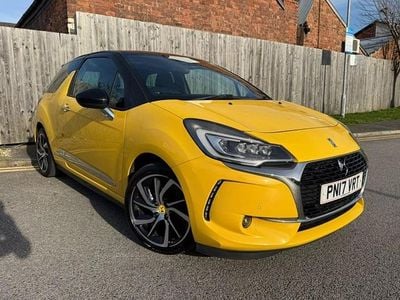 Used DS Automobiles DS3 Prestige 130 HP (95 kW) 2017 Yellow Hatchback