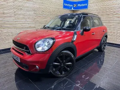 Used Mini Cooper SD Countryman 143 HP (105 kW) 2014 Red SUV