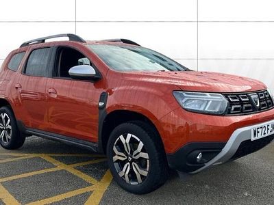 Orange Used 2022 Dacia Duster Prestige SUV | £11,325 (Good price)