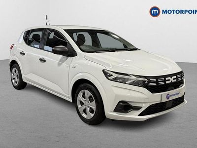 White Used 2023 Dacia Sandero Essentiel Hatchback | £8,799 (Good price)