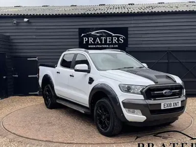 Used Ford Ranger Wildtrack 200 HP (147 kW) 2018 White Pickup