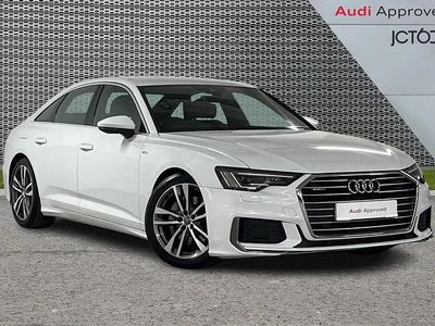 Used Audi A6 S-Line 281 HP (206 kW) 2018 White Sedan