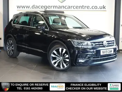 Used VW Tiguan R-line 150 HP (110 kW) 2019 Black SUV