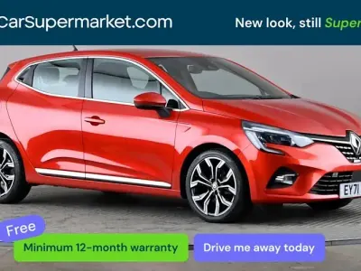 Usado Renault Clio V Version S 90 CV (66 kW) 2021 Rojo Utilitario