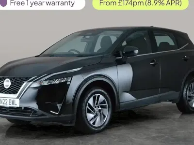 Used Nissan Qashqai Acenta Premium 140 HP (102 kW) 2022 Black SUV