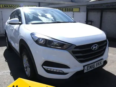 Used Hyundai Tucson 132 HP (97 kW) 2016 White SUV