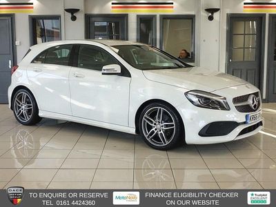 White Used 2016 Mercedes A160 AMG line Hatchback | £15,470 (A bit pricey)