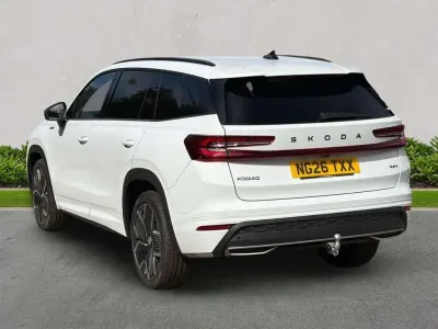 New Skoda Kodiaq SportLine 200 HP (147 kW) 2026 White SUV