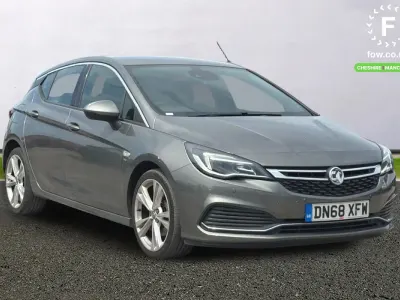 Used Vauxhall Astra Sport 200 HP (147 kW) 2018 Grey Hatchback