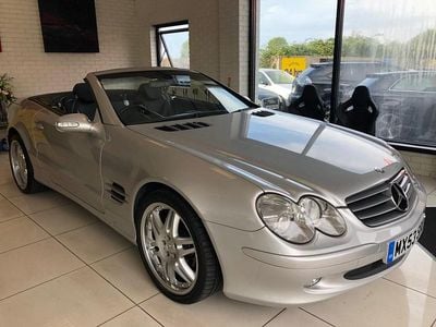 Used Mercedes SL500 2003 Silver Cabriolet
